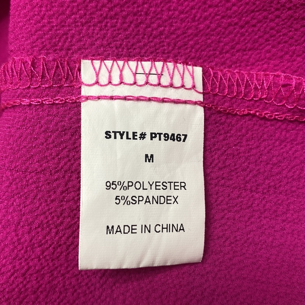 Papermoon Fuchsia Button Down Blouse - image 8